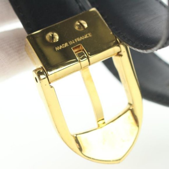 Louis Vuitton 85/34 Black Epi Leather Ceinture - Picture 3 of 12